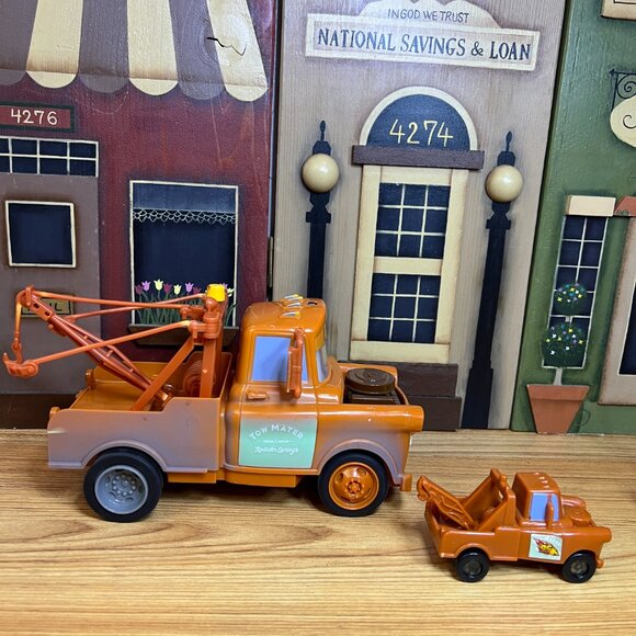 Lot of 4 Disney Pixar Car Tow Mater Radiator Springs Trucks - Picture 7 of 15